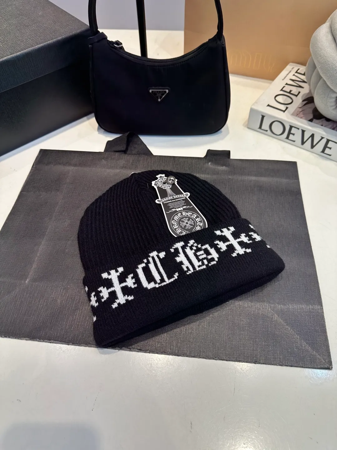 P46 Kroxin's 2025 autumn and winter new style iron-label woolen hat, super popular💖top-notch texture, great for going out on the street!